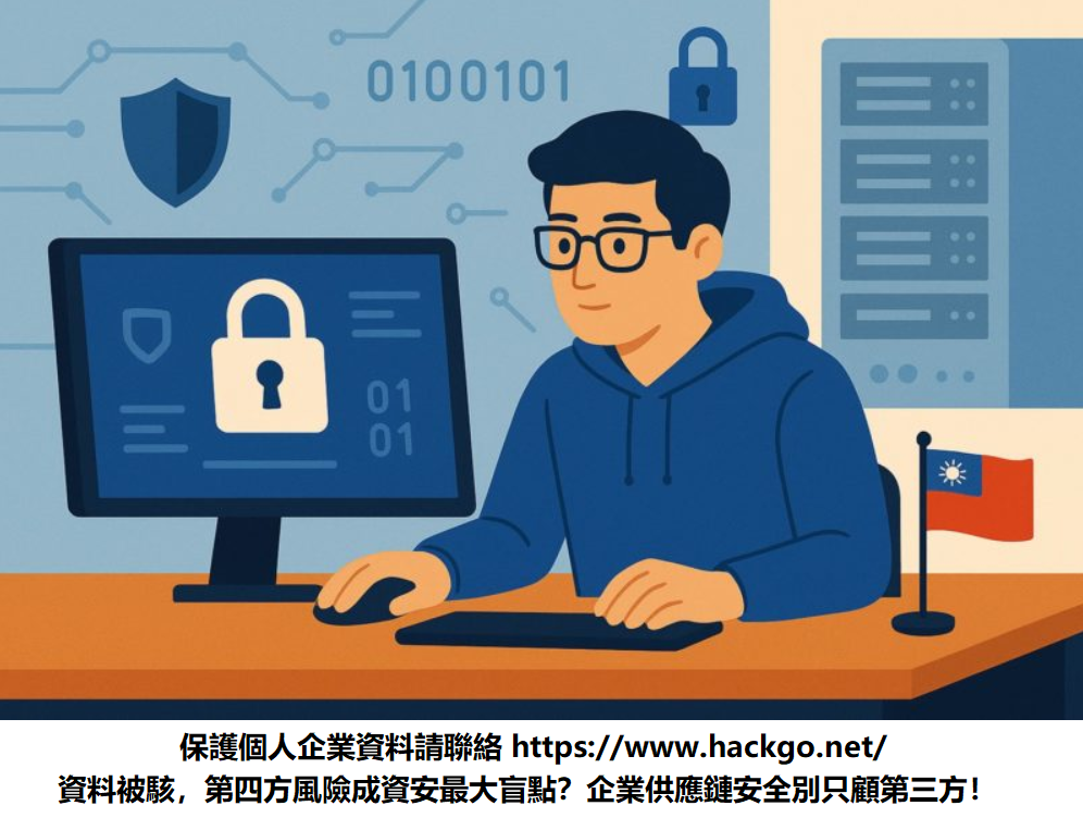 資料被駭，第四方風險成資安最大盲點？企業供應鏈安全別只顧第三方！